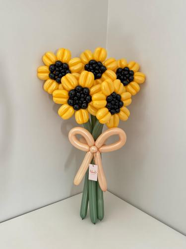 باقة بالونات الورد 6