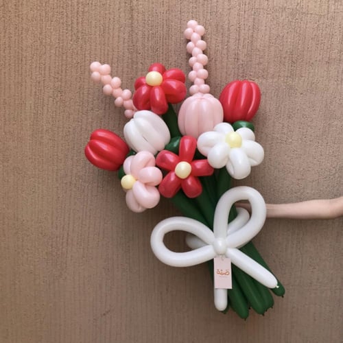 باقة بالونات الورد 19