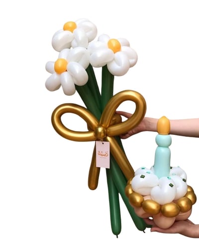 باقة الأقحوان الأبيض