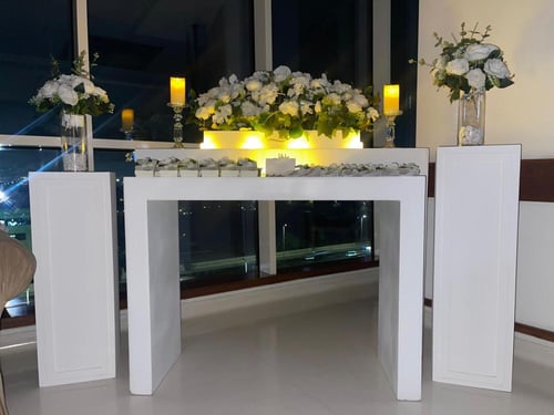 بكج الطقم الابيض كامل