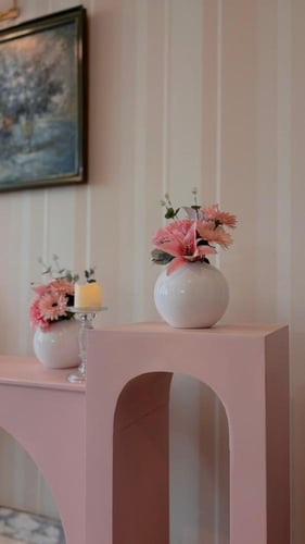 طاولات وردي