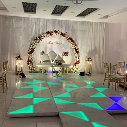 كوشة قوس الورد