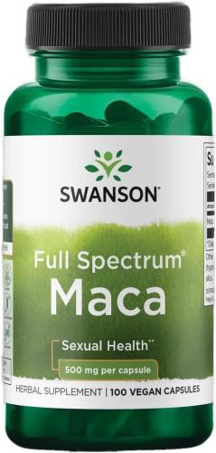 سوانسون ماكا 100 كبسولة 500ملجم Swanson Maca 100 C...