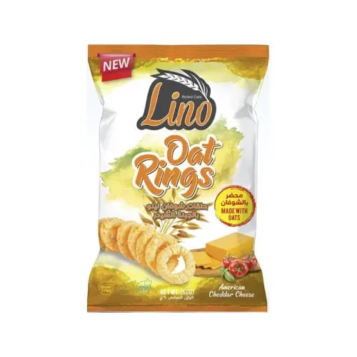 لينو حلقات شوفان 60 جرام Lino Cheese Oat Rings