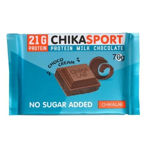 الواح شوكلاتة بالحليب 70جرام CHIKASPORT