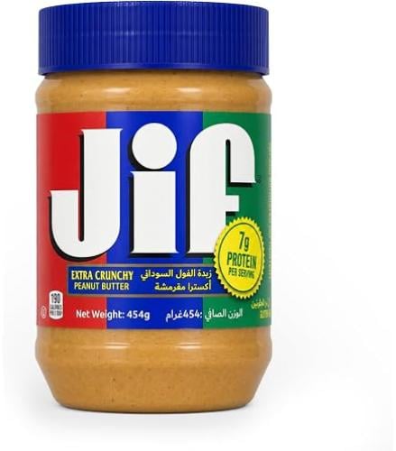 زبدة الفول السوداني jif