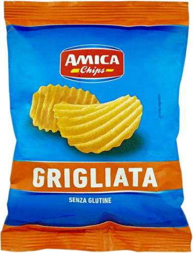 اميكا رقائق الشيبس المضلعة المملحة 25 جرام AMICA C...