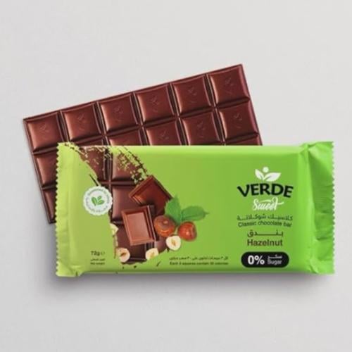 فيردي بار خالي السكر خالي الجلوتين 80جم كيتو VERDE...