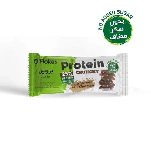 او فليكس بروتين بار 25%بروتين O Flakes Protein Bar