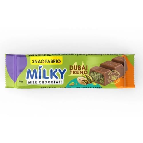 ميلكي شوكلاتة بدون سكر مضاف 34 جم SNAQ FABRIQ MiLK...