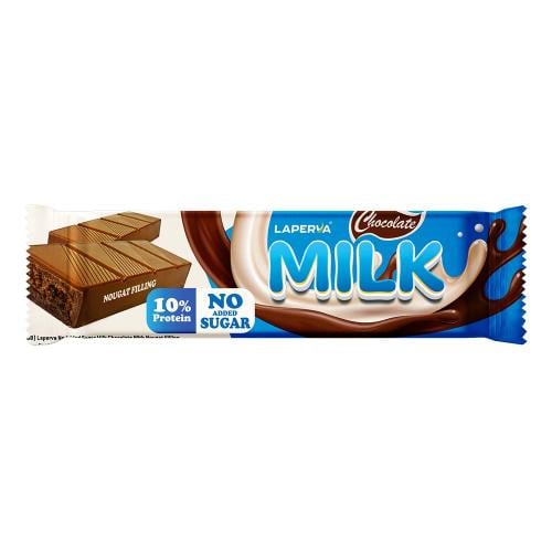 ميلكي لابيرفا بار 10%بروتين Laperva Nougat Chocola...