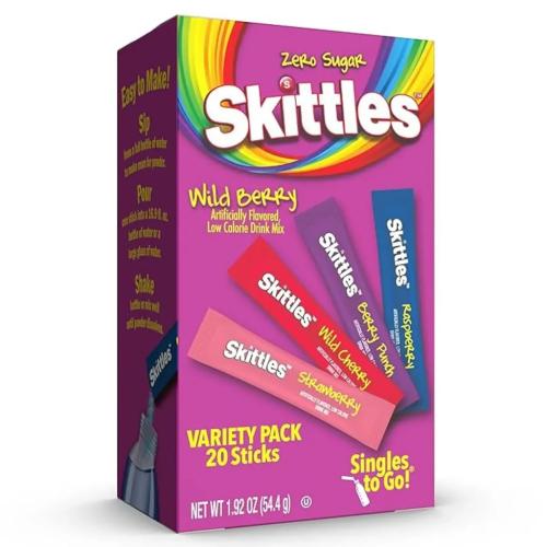 منكهة مياة سكيتلز خالي السكر SKITTLES