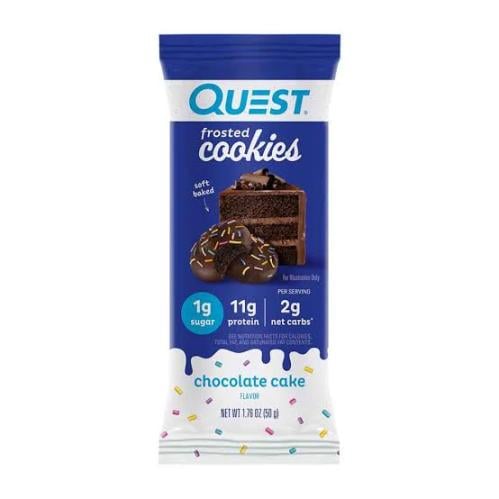 كويست كيك قطعتين 50 جم Quest frosted cookie