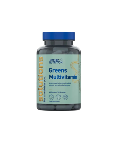 جرينز وفيتامينات ابلايد نيوتريشن 60 حبة Applied Nutrition Solutions Greens Multivitamin 60 Capsules