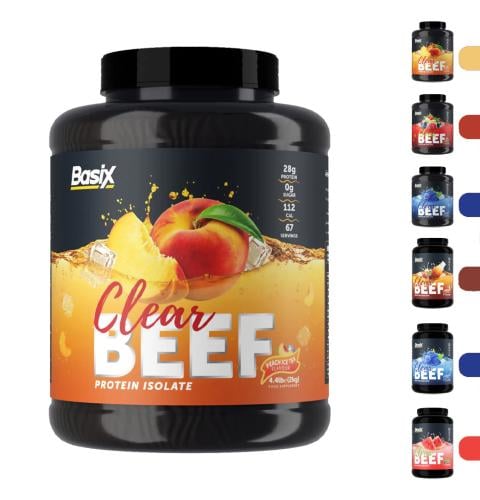 بيسكس بيف بروتين ايزوليت 4 باوند Basix BEEF