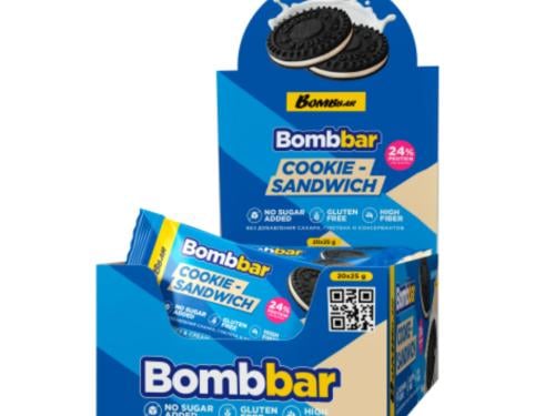 بومبار كوكيز ساندويتش 25 جرام BombBar COOKIE SANDW...