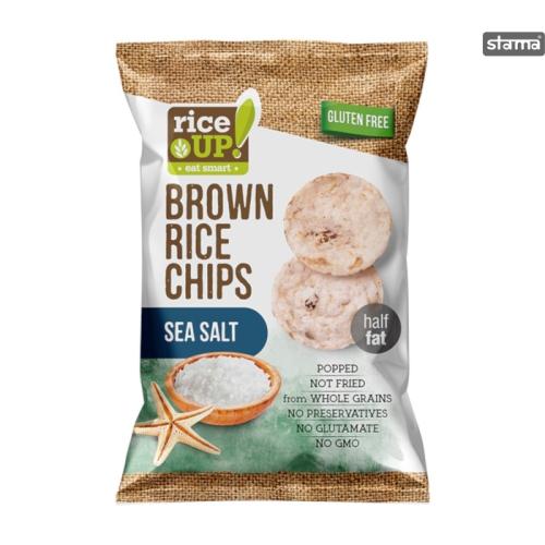 رقائق حبوب الأرز الكاملة 60 جرام rice up rice chip...