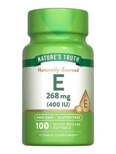 نيتشرز تروث فيتامين إي400 وحدة100 كبسولة Nature's...