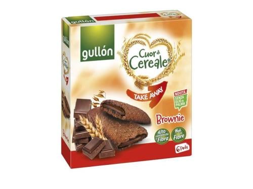بسكويت الحبوب بحشوة البراوني 202.5 جم gullon ZERO