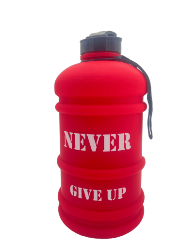 جالون مياة 2.2 لتر NEVER GIVE UP