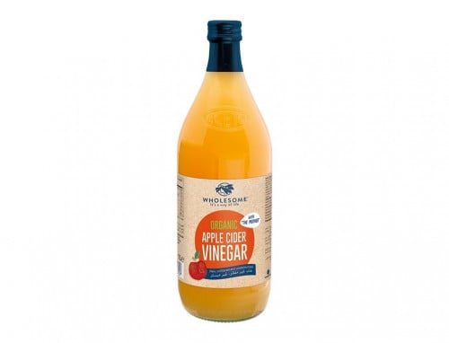 خل التفاح العضوي 1لتر WHOLESOME