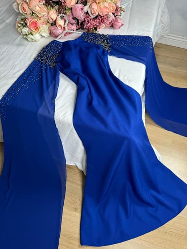 فستان شهد نيلي