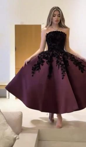 فستان سهره برغندي