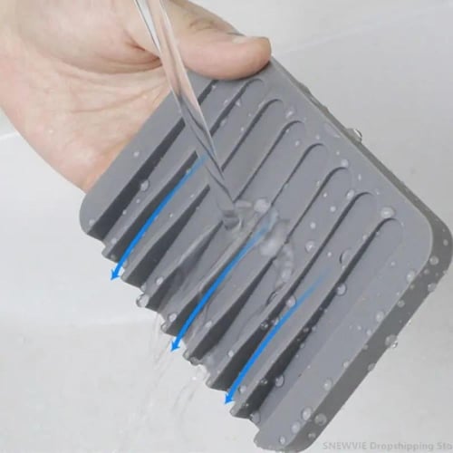 قاعدة من السيليكون لحمل الصابون