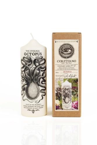 CORETTERNO OCTOPUS CANDLE - شمعة كوريترينو اوكتبوس