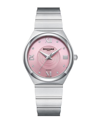 ROCHAS WOMEN'S QUARTZ DIAMOND WATCH- RWF253