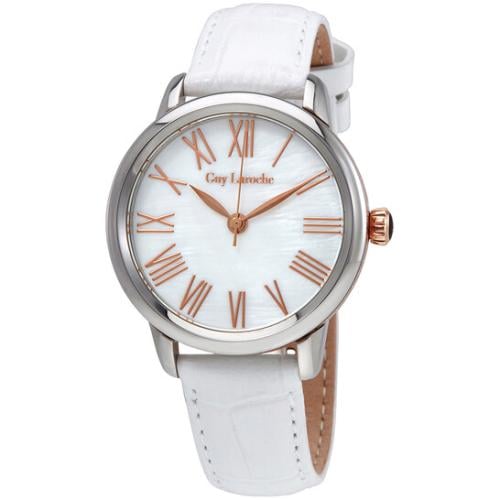 Guy Laroche Far East White Mother of Pearl Dial La...