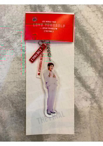 key chain red BTS 4