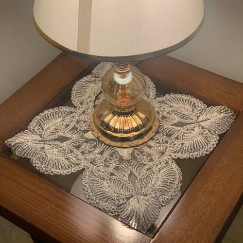 مفارش طاولات وسطية 6 قطع