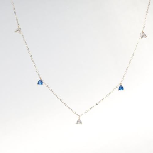 شوكر ذهب بتصميم الدمعة