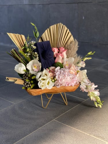 تنسيق الهديه على خشب تايلندي