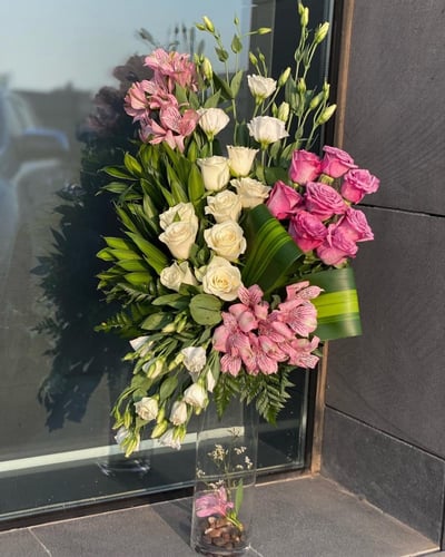 فازه ورد طبيعي
