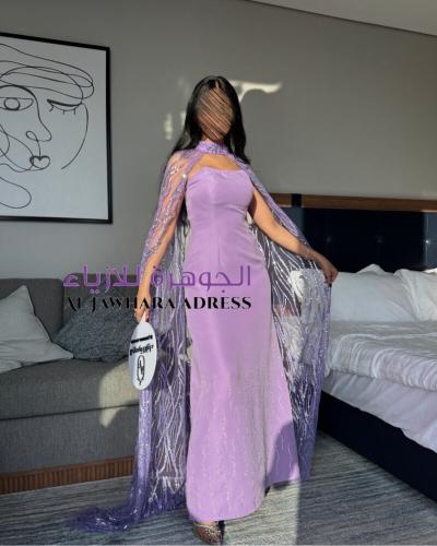 فستان موف شك