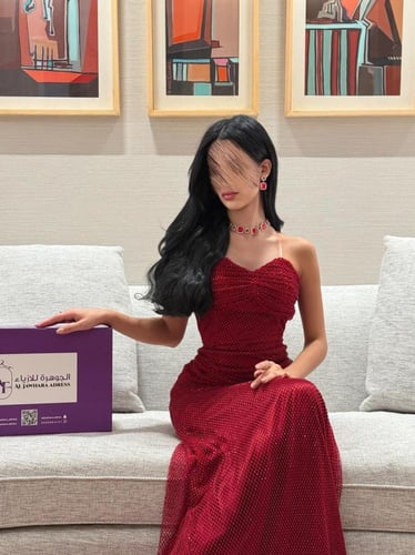 فستان كريمزون كلاسيك