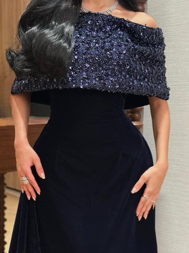 فستان أوركيد المخمل