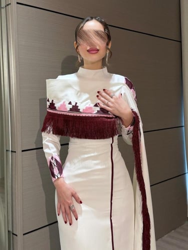 فستان "عراقة مودرن"