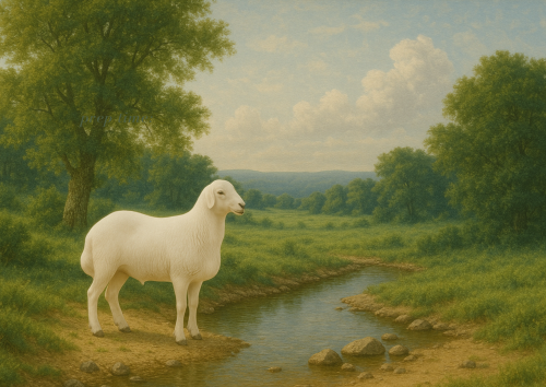 خروف حري هرفي وسط