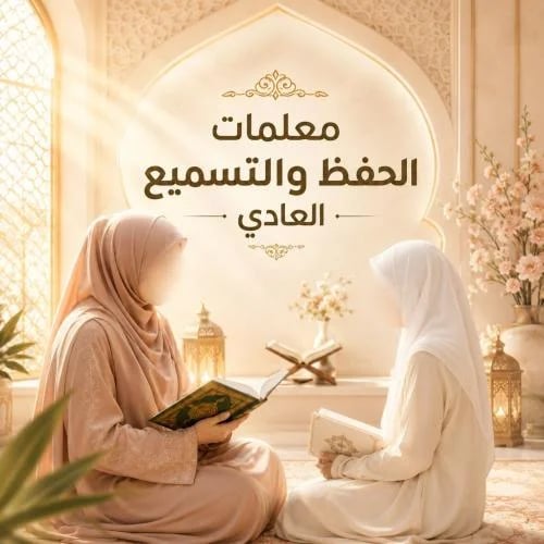 معلمة حفظ وتسميع