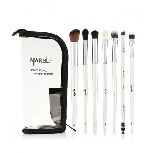 مجموعة فرش للعين والحواجب من ماربل - 7 فرش الاصلي