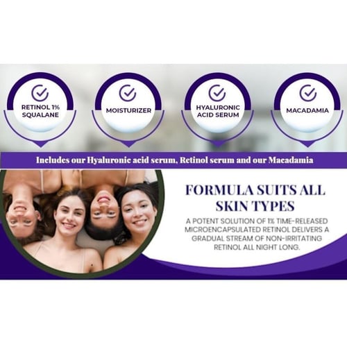 سيروم الريتينول بنسبة ١٪ والسكوالين