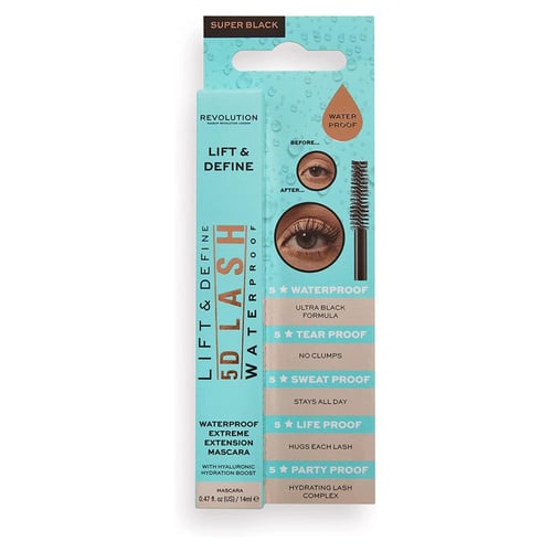 ماسكارا ميك أب ريفوليوشن لرفع وتحديد الرموش 5D الم...