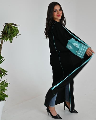 ‎ كريب ليزر خفيف غير شفاف بارد صيفي ممزوجه بقماش ل...