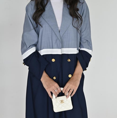 عبايه رسمية قماش كريب خفيف ليزر غير شفاف بارد صيفي...