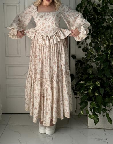Vintage floral dress