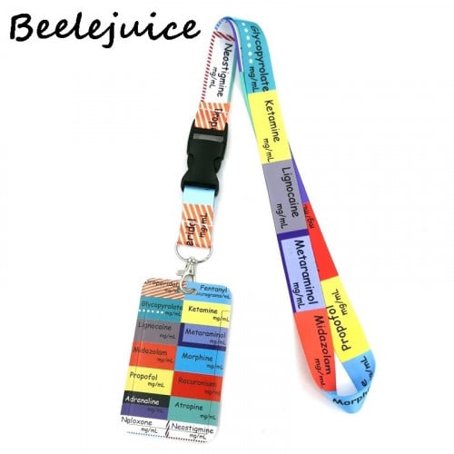 حامل بطاقة الهويه - حزام عنق جميله وقويه