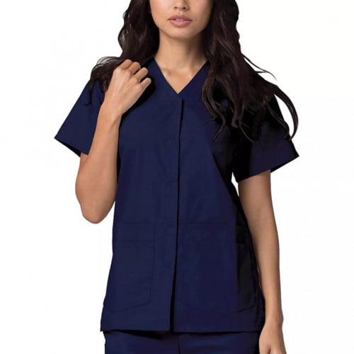 طقم سكراب نسائي عصري مطور (كروسينق) الرقبه V مفتوح...